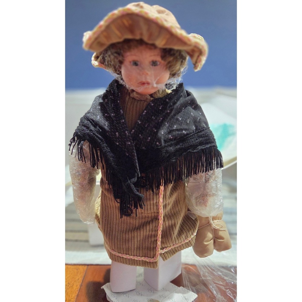 Lenox Megan "The Ellis Island Collection" Porcelain Doll with Box No Stand